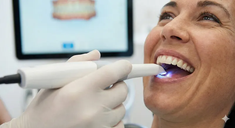 Simulation ClinCheck 3D avant/après