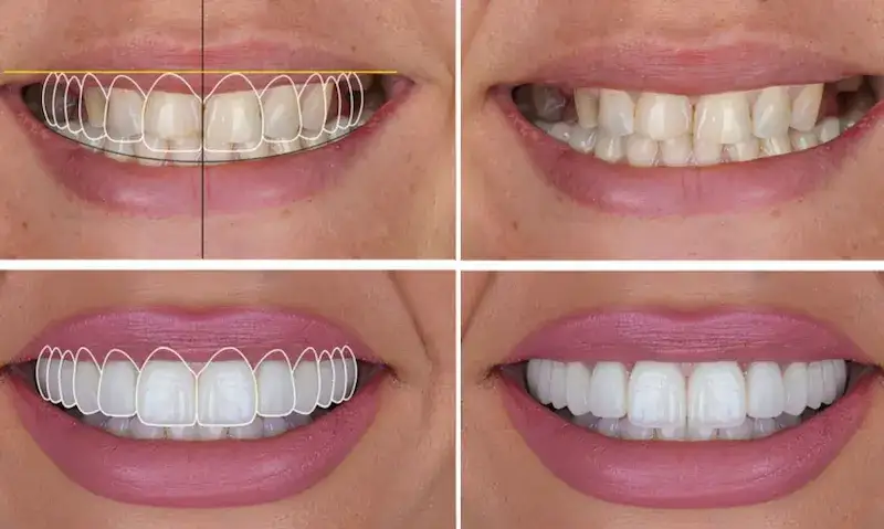 Digital Smile Design : Simulation et Résultat